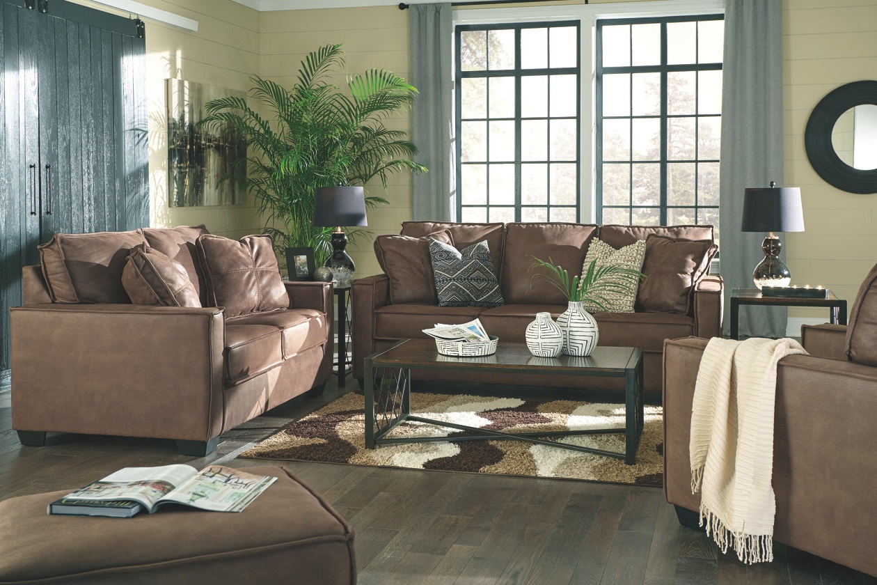 Frederick Leather Living Room Collection